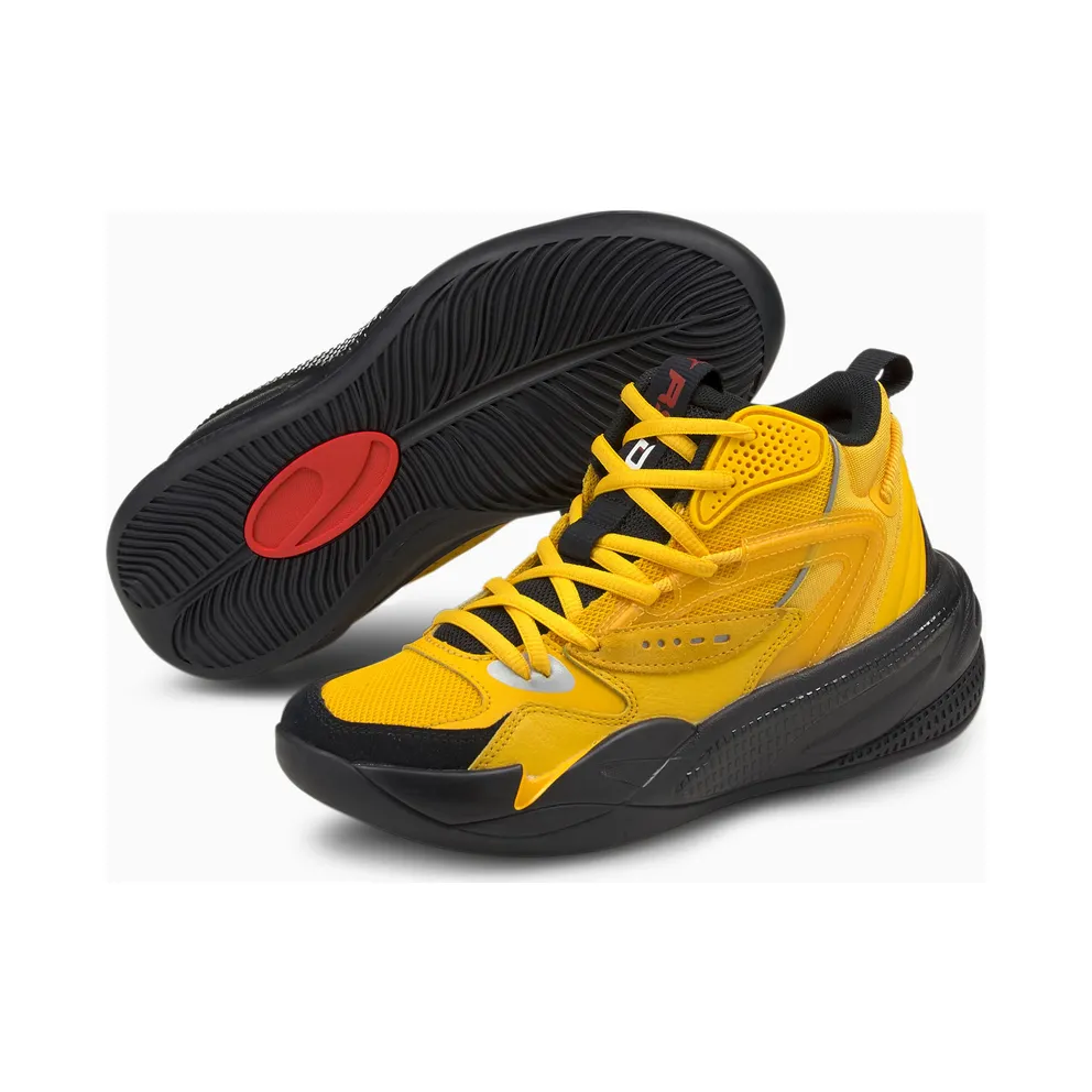 Puma Dreamer 2 Mid Basketball Shoes Black/Yellow (19485102)