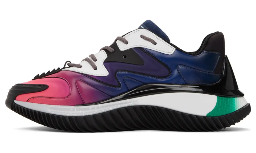 Valentino Garavani Black & Blue Valentino Garavani ‘VLTN’ Wade Runner Sneakers (VW2S0BF4GFV) (3)