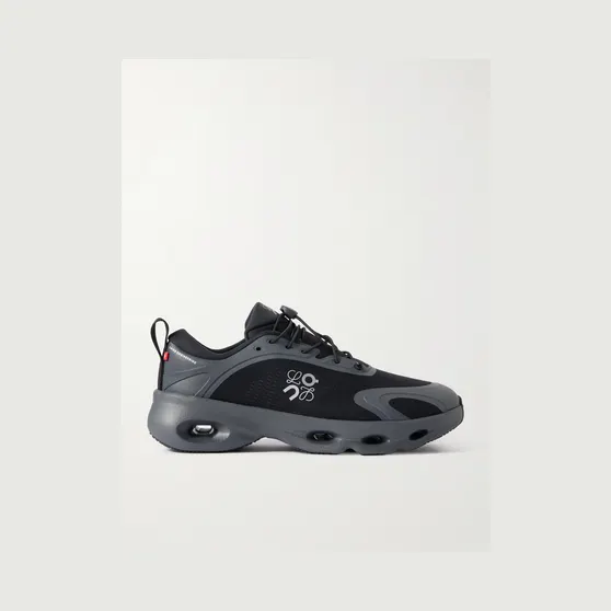 Loewe + On Cloudsolo Rubber-Trimmed Mesh Sneakers Black (M929282X41)