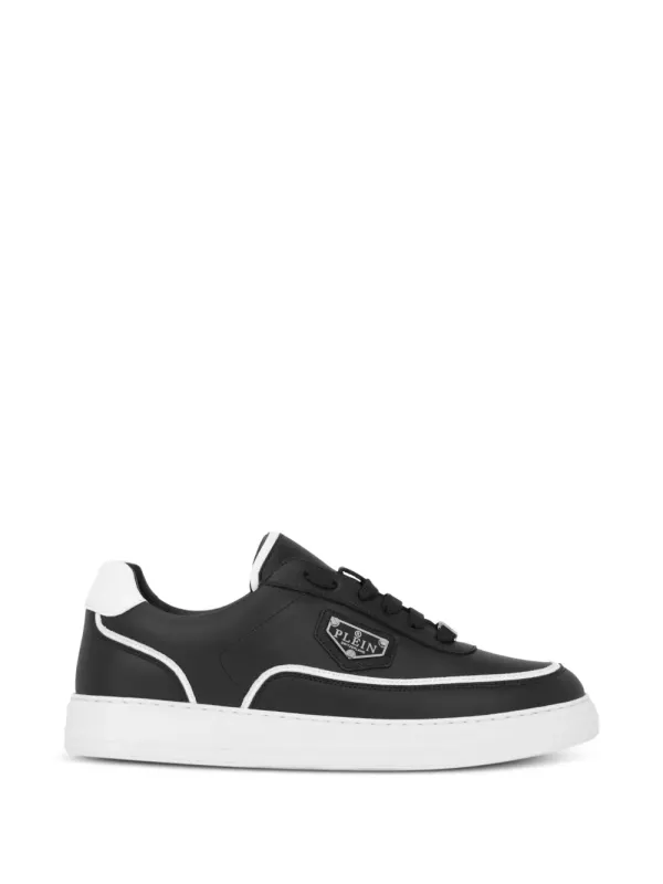 Philipp Plein Triangle low-top sneakers – Black (UAFSMSC4116PLE005N)