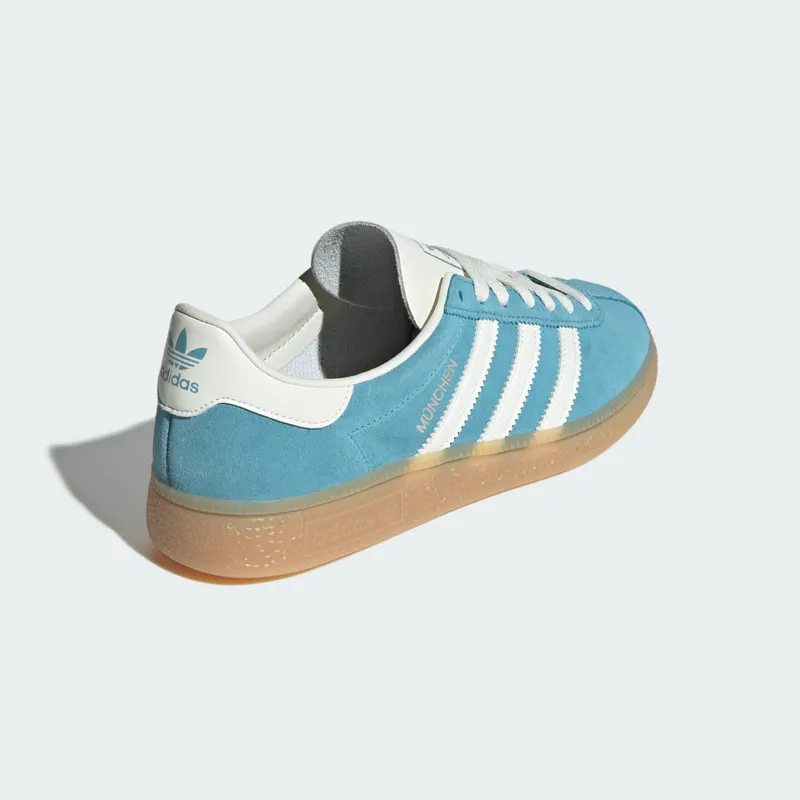 Adidas Muenchen Preloved Blue / Off White / Silver Metallic (JS3991)