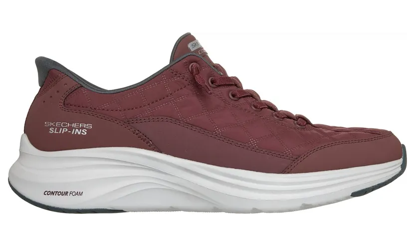 Skechers Slip-ins: Contour Foam – Cozy Fit Bordeauxrood