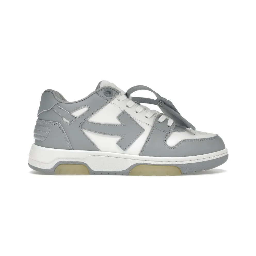 OFF-WHITE Out Of Office “OOO” Low Tops Grey White (OMIA189S22LEA0010109)