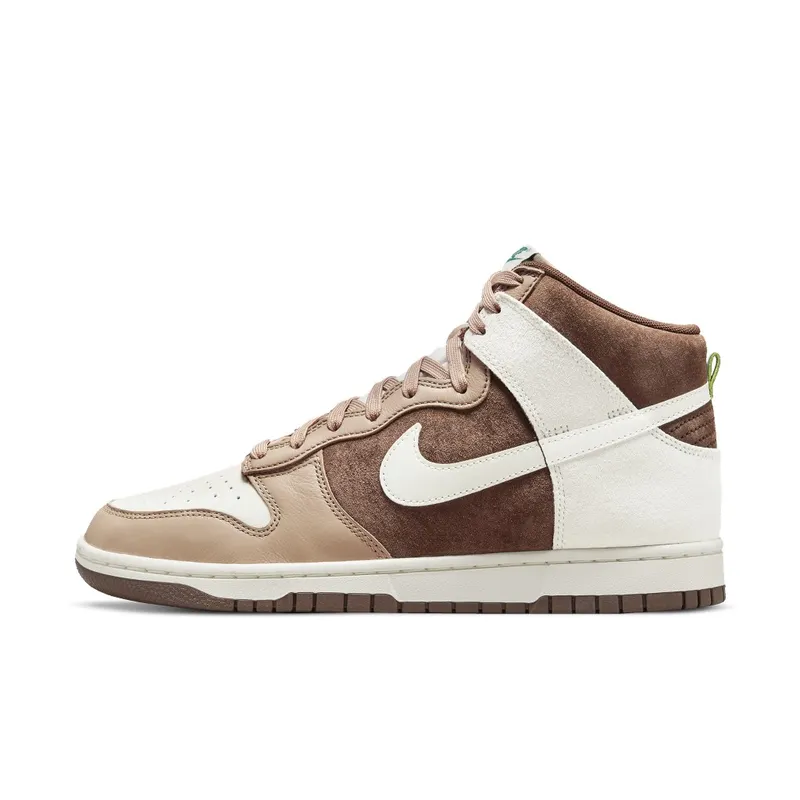 Nike Dunk High Light Chocolate – “Sail / Sail / Khaki / Light Chocolate” (DH5348-100)