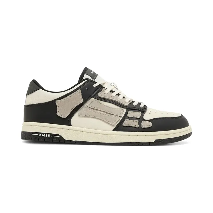 AMIRI Skel Top Low Black Alabaster (AW23WFS014-012)