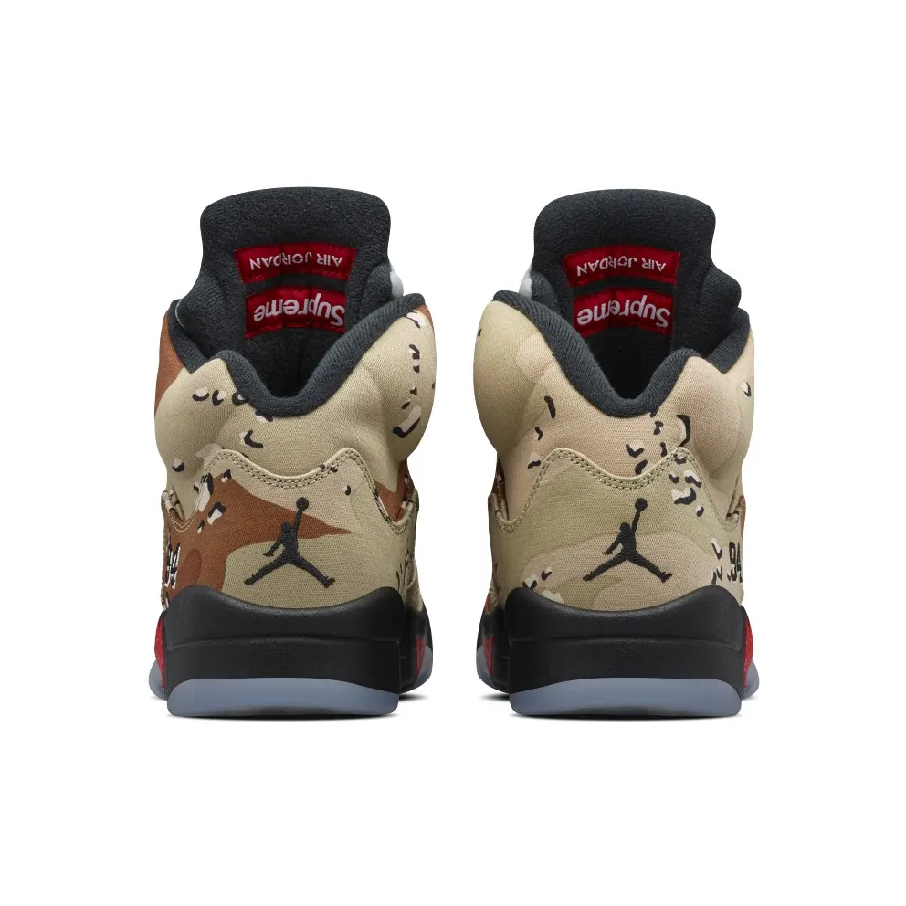 Air Jordan x Supreme Nike AJ V 5 Retro Desert Camo (824371-201)