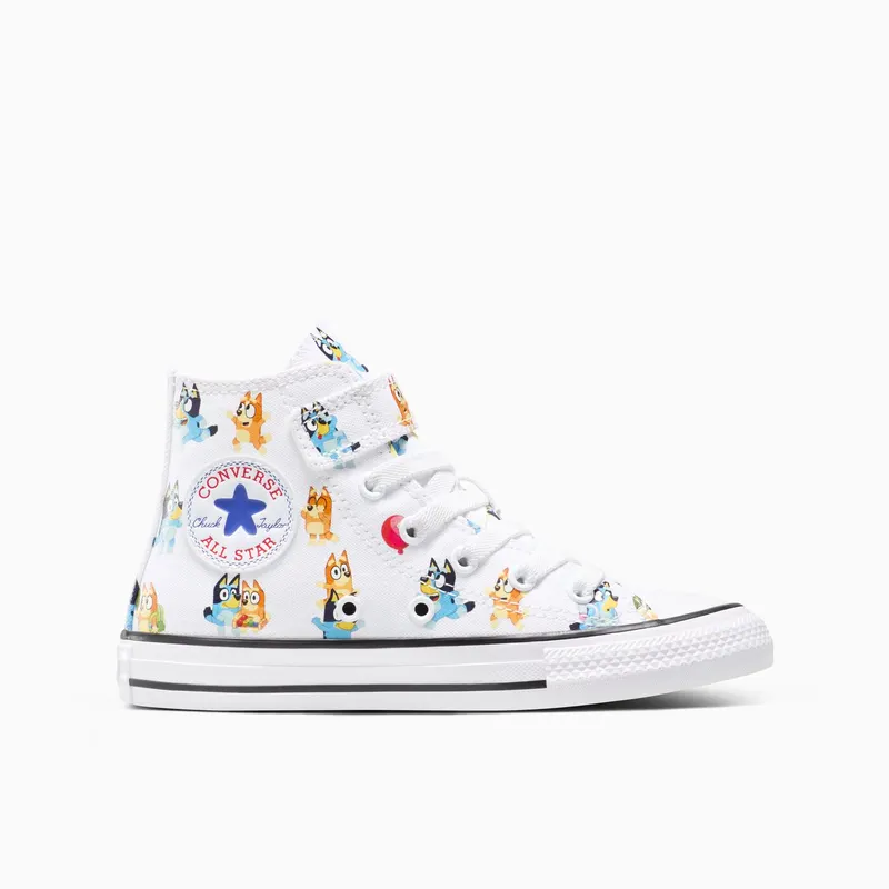 Converse Chuck Taylor All Star EasyOn Hi Bluey All Over Print White (A16463C)