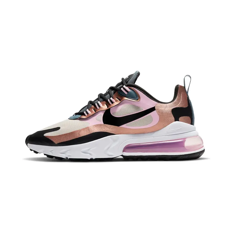 Nike Air Max 270 React ‘Metallic Bronze’ Sail/Metallic Bronze/Light Orewood Brown/Black (CT1833-100)