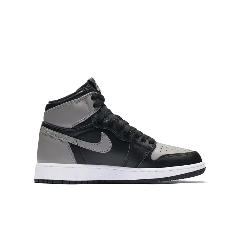 Air Jordan Nike AJ I 1 Retro High OG ‘Shadow’ (GS) (2018) (575441-013)