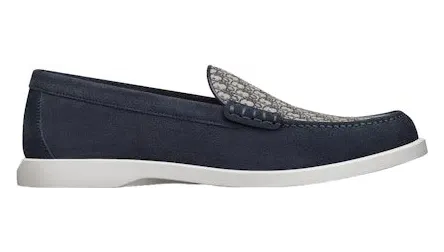 Dior Granville Loafer Navy Blue Suede (3LO131ZYJ_H561)
