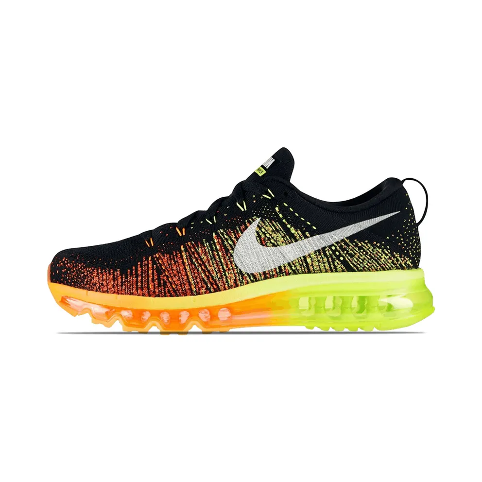 Nike Flyknit Max Black Atomic Orange Volt (2013) (620469-018)