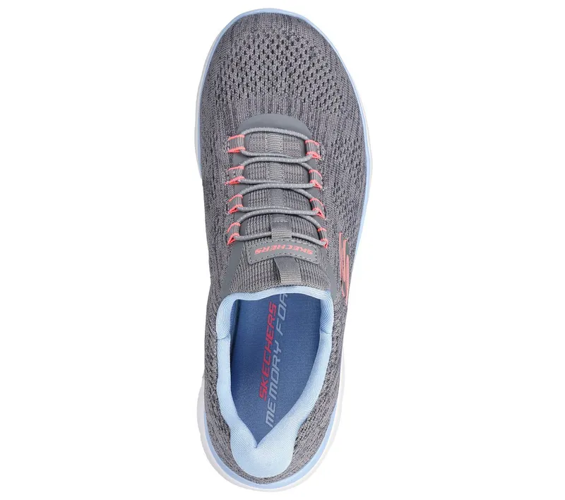 Skechers Summits – Fun Flair – Grey / Multi – “Grey” (150113 GYMT)