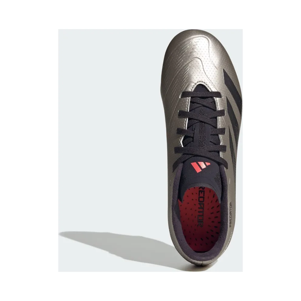 adidas Predator League FG Platinum Metallic Aurora Black Turbo (IF6354)