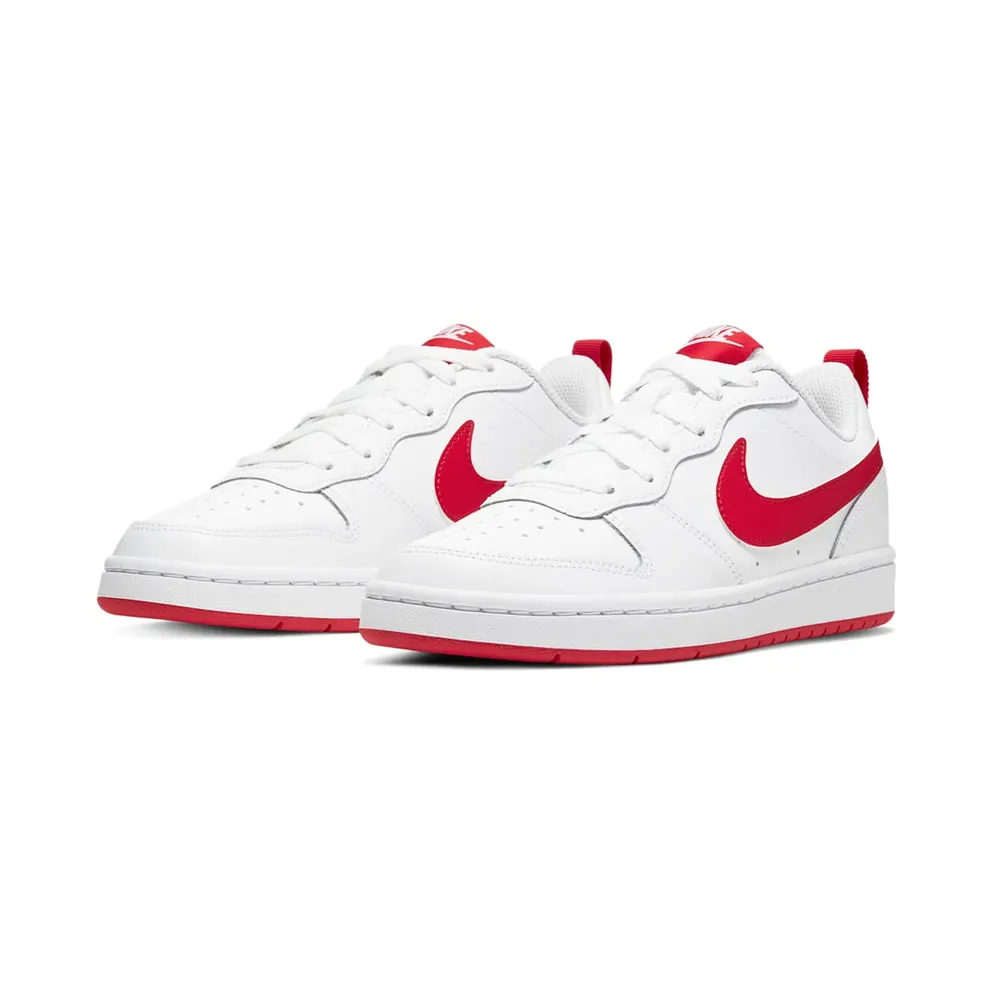 Nike Court Borough Low 2 White Red (BQ5448-103)
