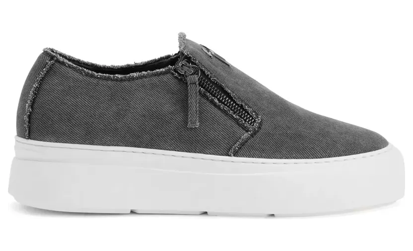 Giuseppe Zanotti GZ Mike Sneakers mit Reißverschluss – Grau (EU50023002)