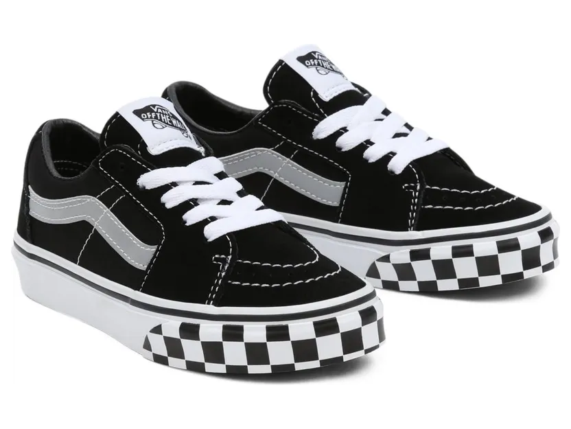 VANS Reflective Sidestripe Sk8-low Kinderschoenen Zwart (VN0A7Q5LAC9)