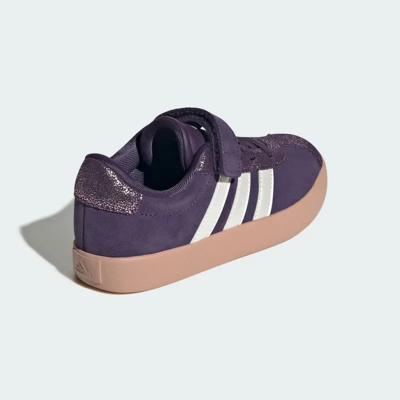 Adidas VL Court 3.0 Kids Aurora Plum / Zero Metalic / Pink Gum (JP7836)