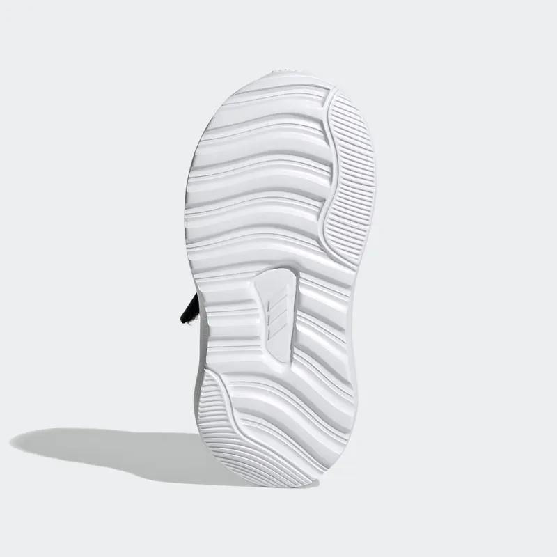 Adidas FortaRun Elastic Lace Top Strap Running Shoes Core Black / Cloud White / Grey Six (FZ5499)