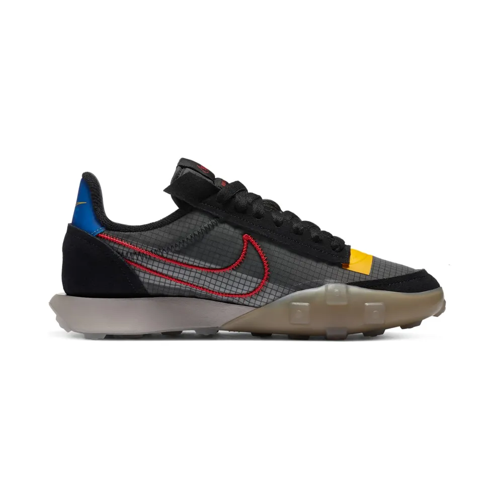 Nike Waffle Racer 2X Black Solar Flare University Red (W) Black/Enigma Stone-Solar Flare-University Red (CK6647-002)
