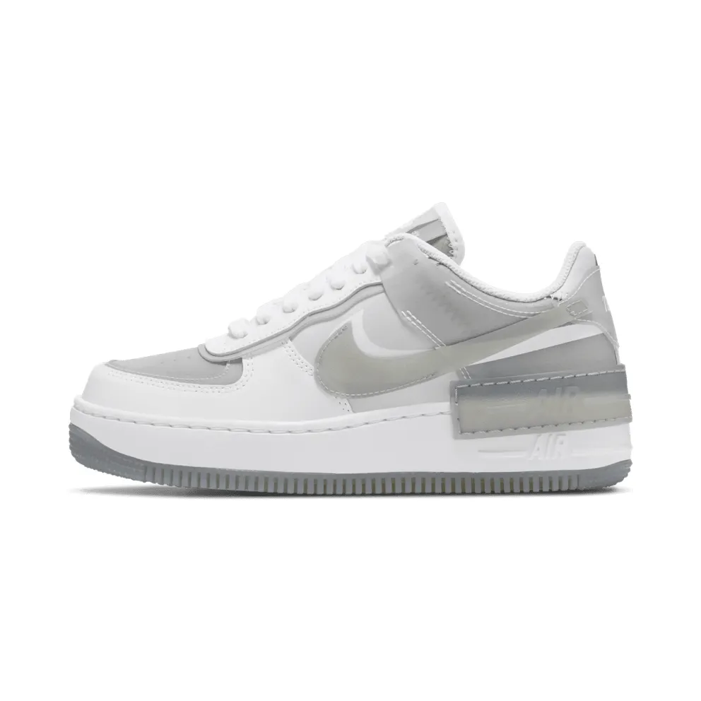 Nike Air Force 1 Shadow White Grey (W) White/Grey Fog-Photon Dust-Particle Grey (CK6561-100)