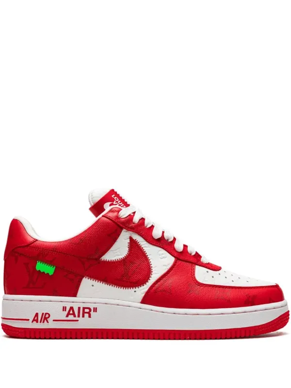 Nike x Louis Vuitton Air Force 1 sneakers – Red (LD0232)