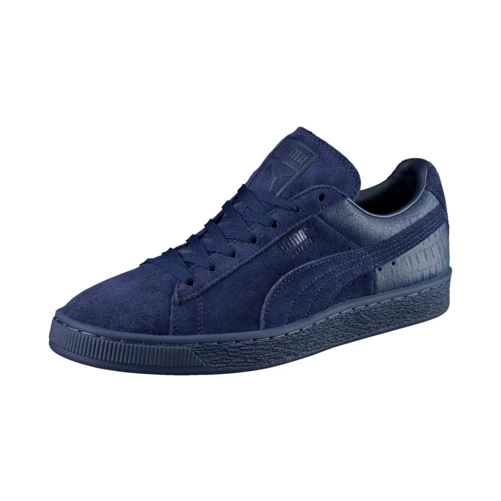 Puma Suede Classic Casual Emboss Peacoat Peacoat (361372-02)