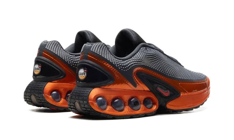 Nike AIR MAX DN QS “Dark Smoke Grey/Metallic Dark Grey/Salsa Red” (HJ6695-001)