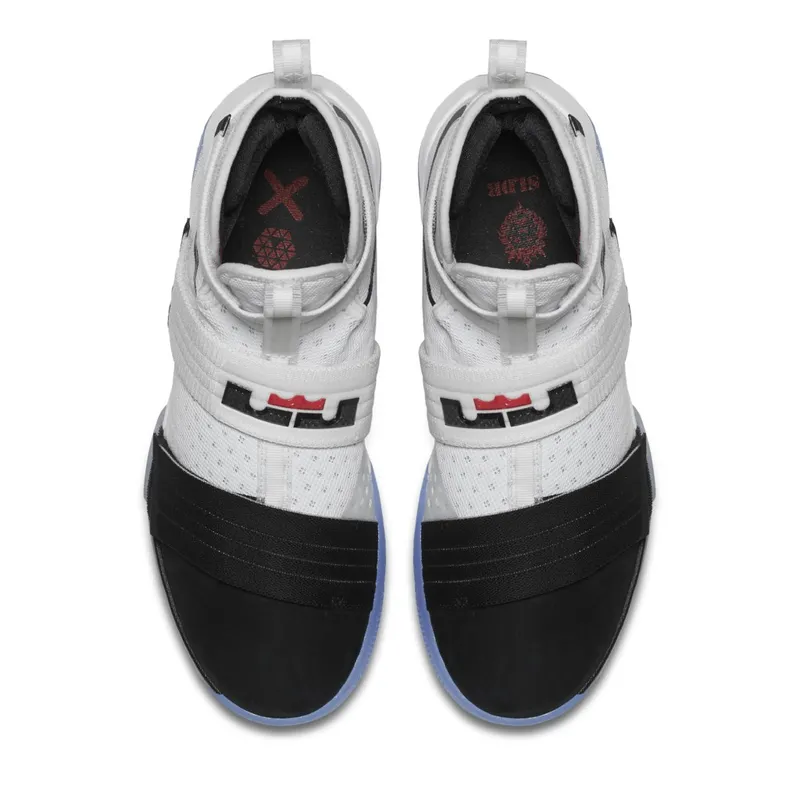 Nike LeBron Zoom Soldier 10 Black Toe (844378-102)