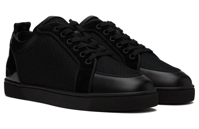 Christian Louboutin Black Fun Rantulow Sneakers (3220883) (4)