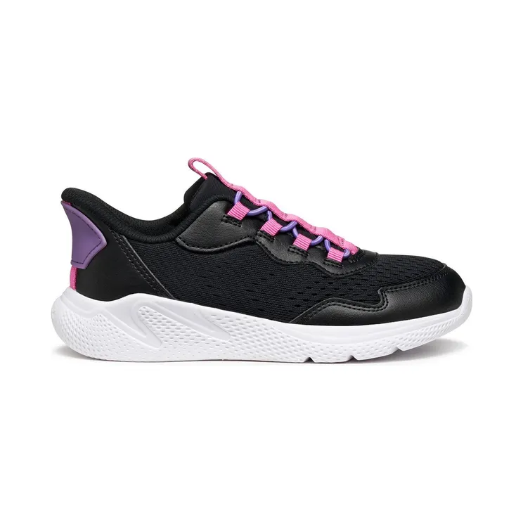 Geox Sprintye Fast In “Black / Fuchsia” (J56NTA01454C0922)
