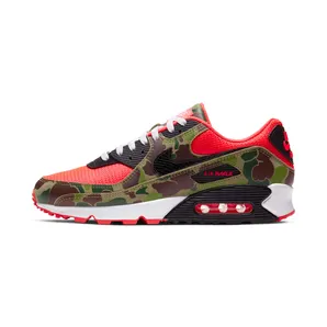 Nike Air Max 90 Reverse Duck Camo “Infrared / Black” (CW6024-600)