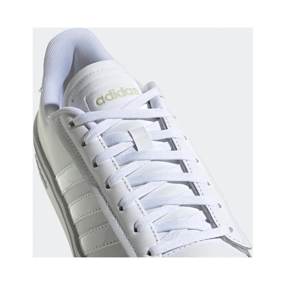Adidas Grand Court Alpha Cloud White / Cloud White / Gold Metallic (GX8166)