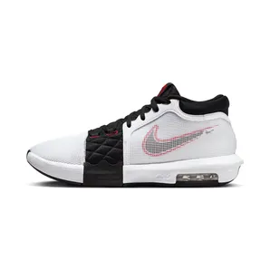 Nike Lebron Witness 8 “White / University Red / Black” (FB2239-103)