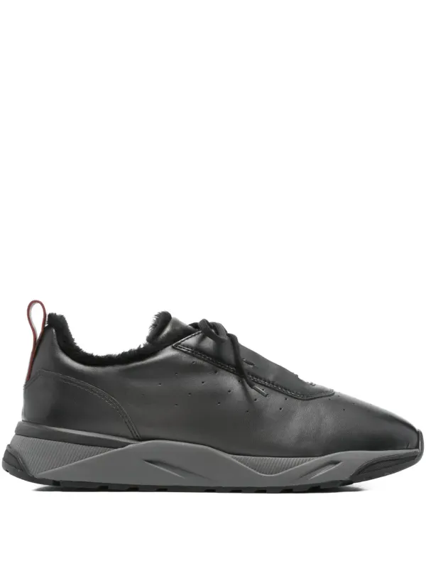 Santoni aus Leder – Black (MBIM22027SBBPGON)