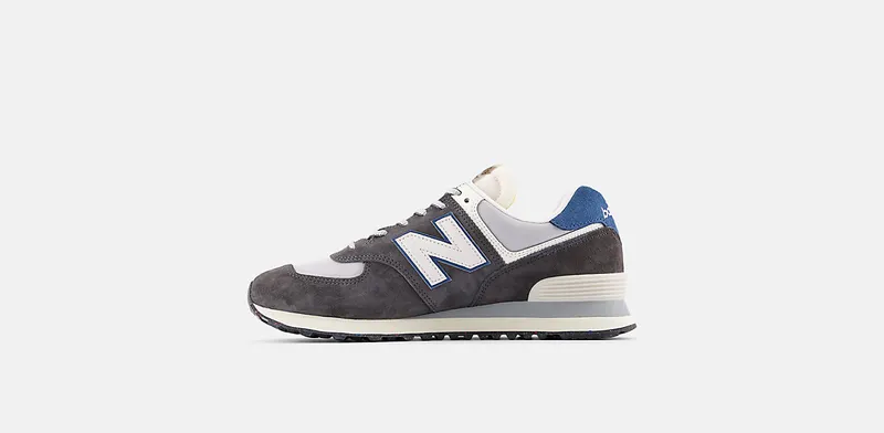 New Balance 574 Black Cement Rain Cloud Royal (U574NVE)