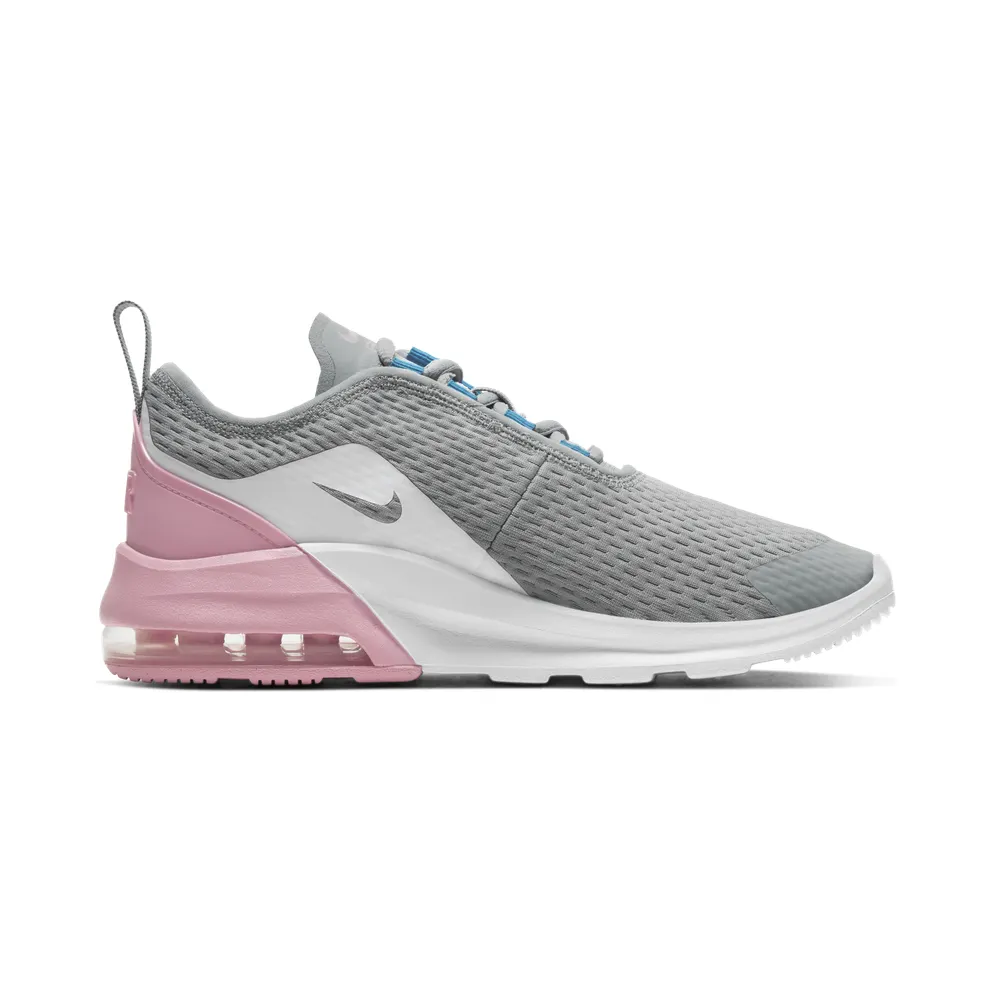 Nike Air Max Motion 2 “Light Smoke Grey / Pink / Laser Blue / Metallic Silver” (AQ2741-017)