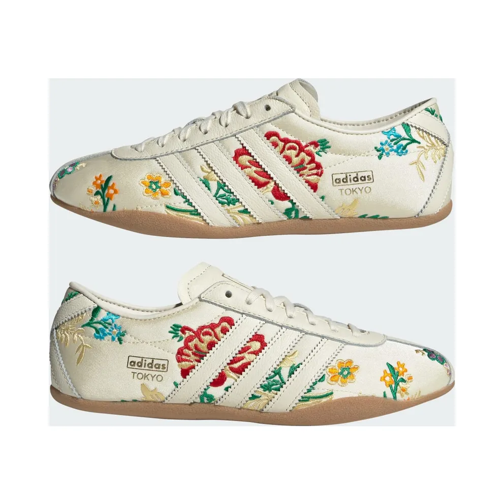 adidas Tokyo Crew White Floral Embroidery (JQ1687)