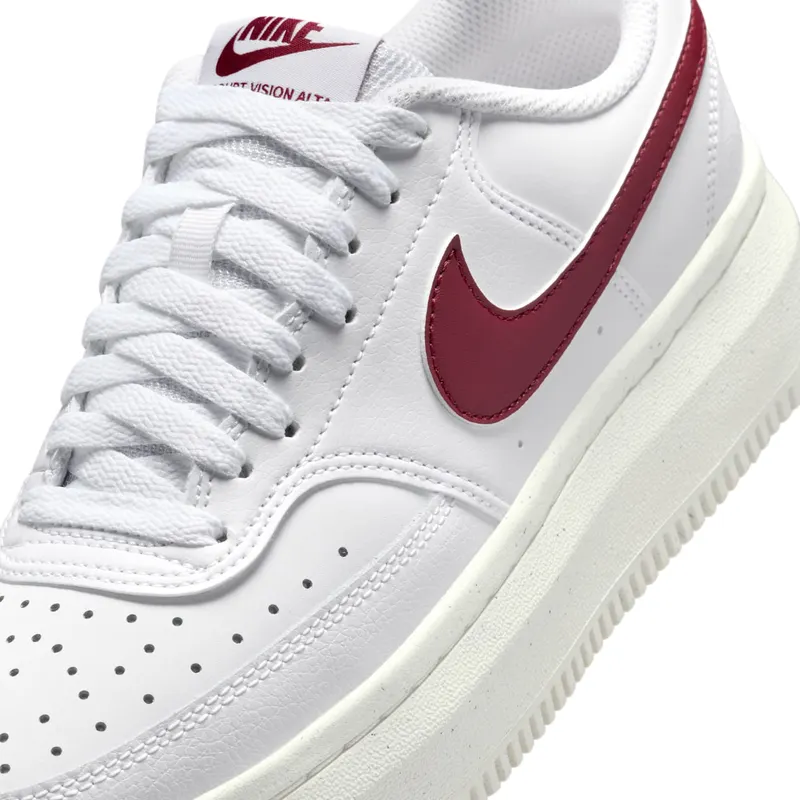 Nike Court Vision Alta White Sail Team Red (DZ5394-103)