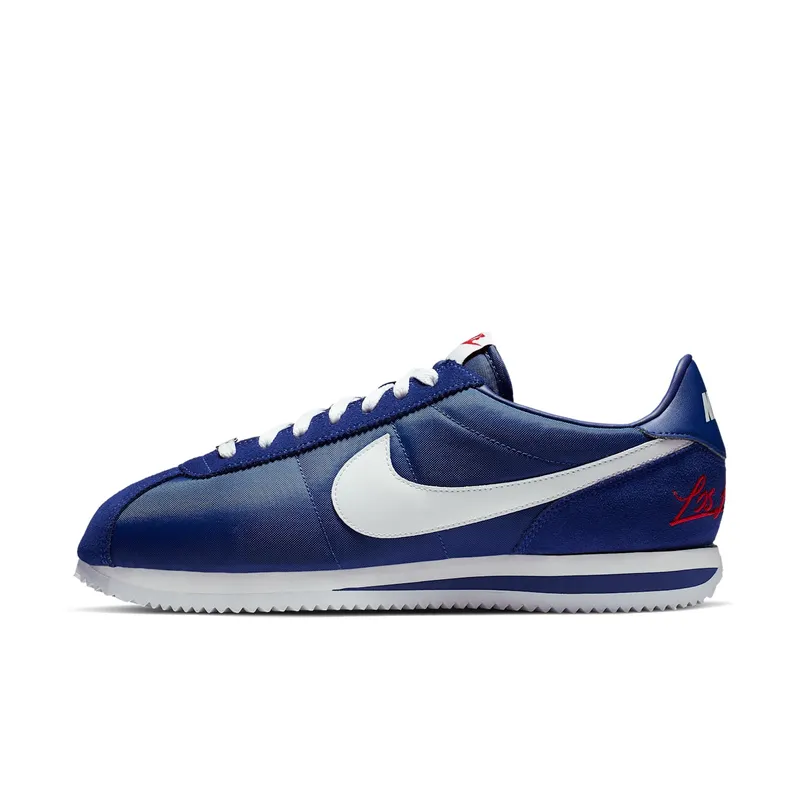 Nike Cortez Los Angeles Blue Deep Royal Blue/White-Metallic Silver-University Red (CI9873-400)