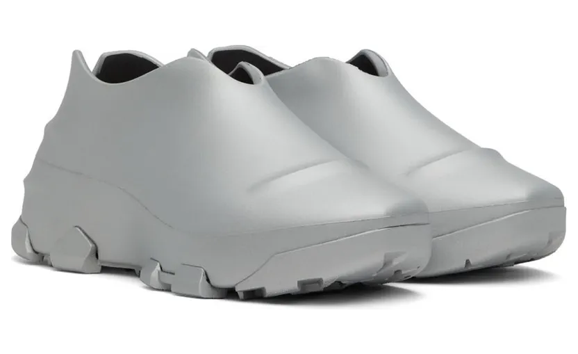 Givenchy Silver Monumental Mallow Low Sneakers (BHZ013H13W) (4)