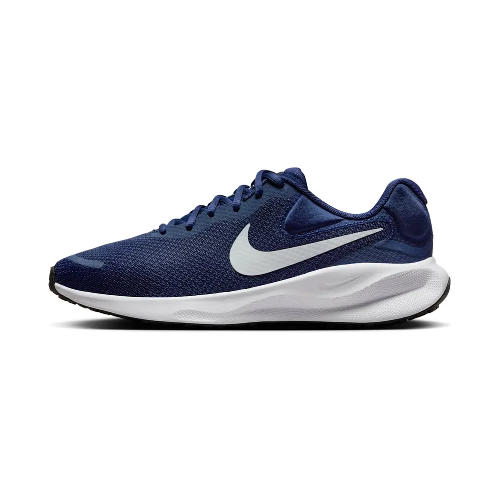 Nike Revolution 7 Midnight Navy Black White Pure Platinum (FB2207-400)