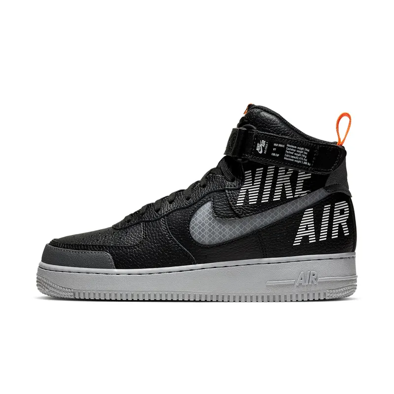 Nike Air Force 1 High LV8 2 Black Wolf Grey (CQ0449-001)