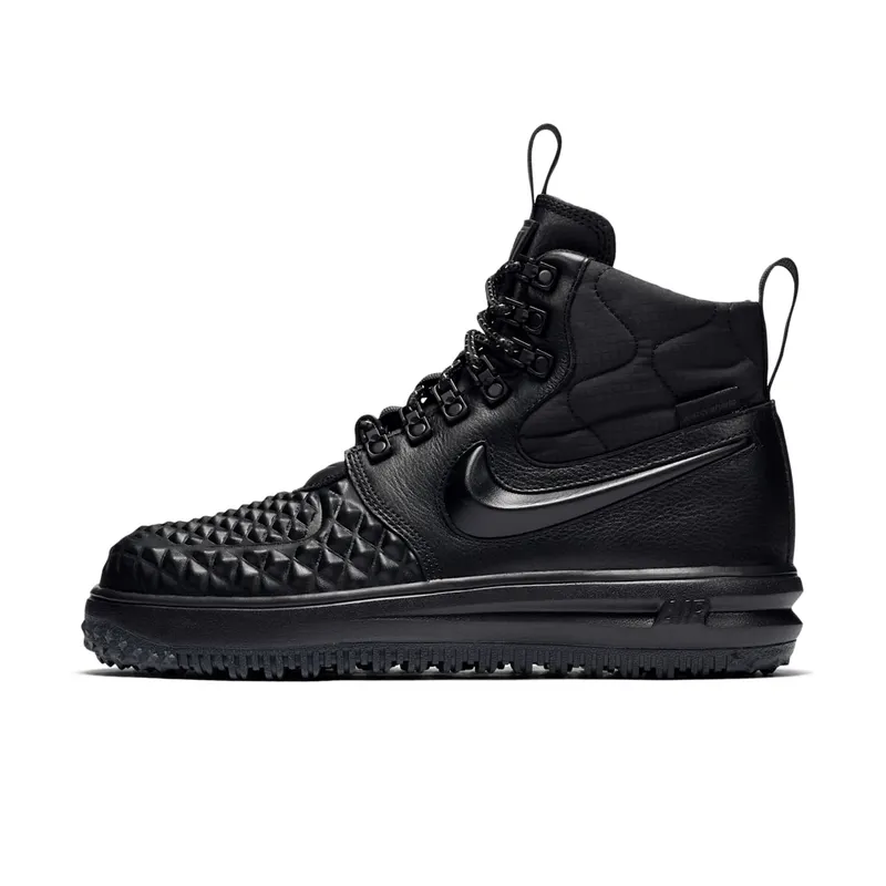 Nike Lunar Force 1 Duckboot Black (W) Black/Black-White (AA0283-001)