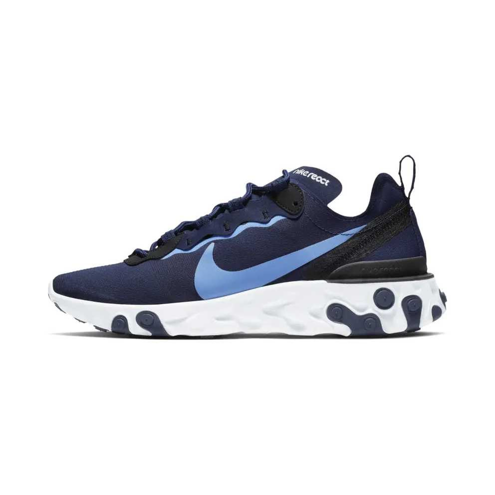 Nike React Element 55 Midnight Navy Midnight Navy White Black Royal Pulse (BQ6166-400)