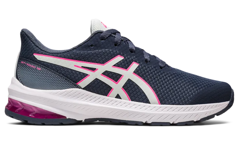 Asics Gt-1000 12 Gs Tarmac/Pure Aqua (1014A296.020)