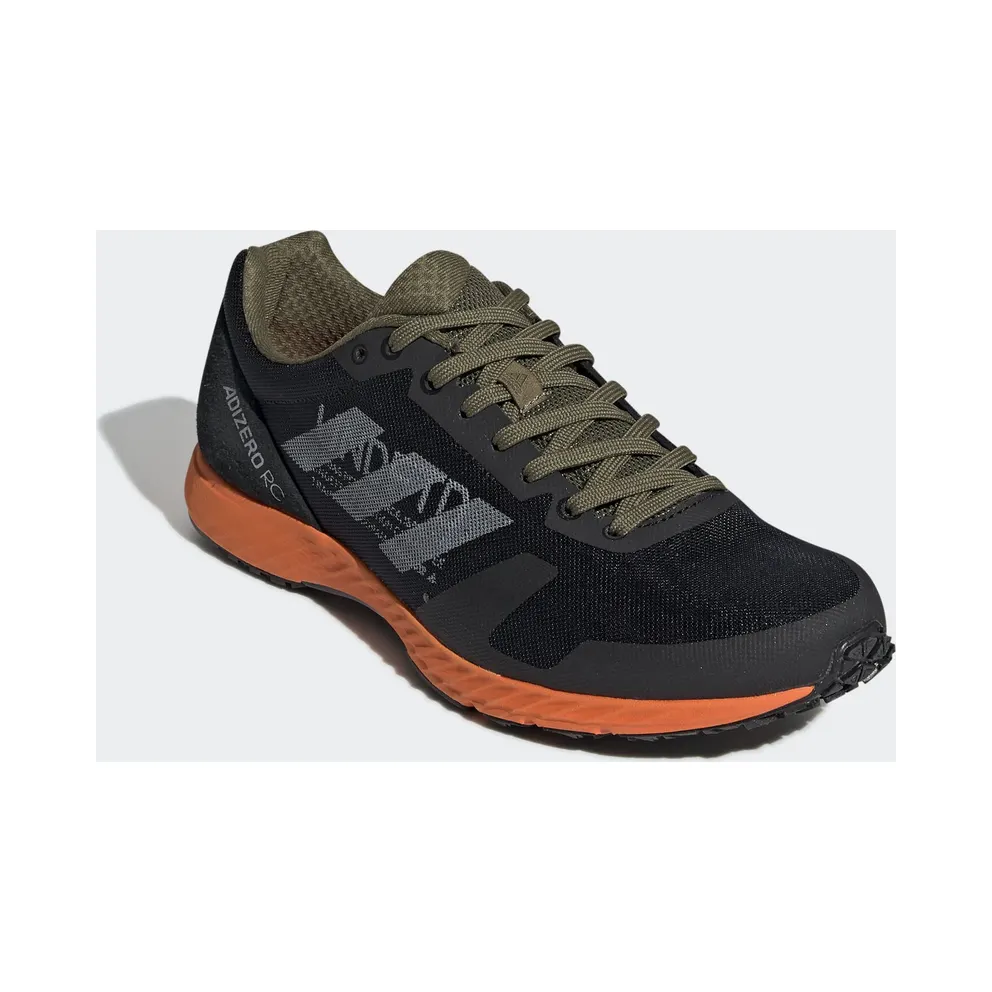 adidas Adizero RC Undefeated Black White/Light Grey Heather/Orange (G26648)