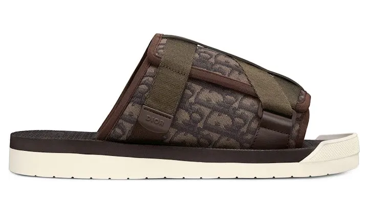 Dior Alpha Sandal Ebony Dior Oblique Jacquard (3SA081YXV_H767)