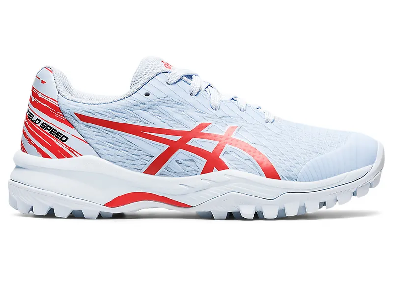 Asics GEL-FIELD SPEED GS Soft Sky/Red Alert (1114A021.400)