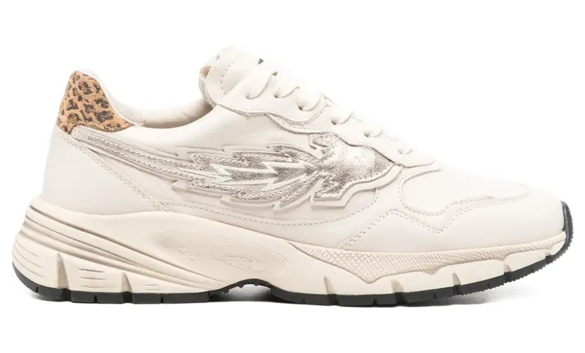 Enterprise Japan Sneakers met luipaard-detail – Beige (BG5023PX761S3890)