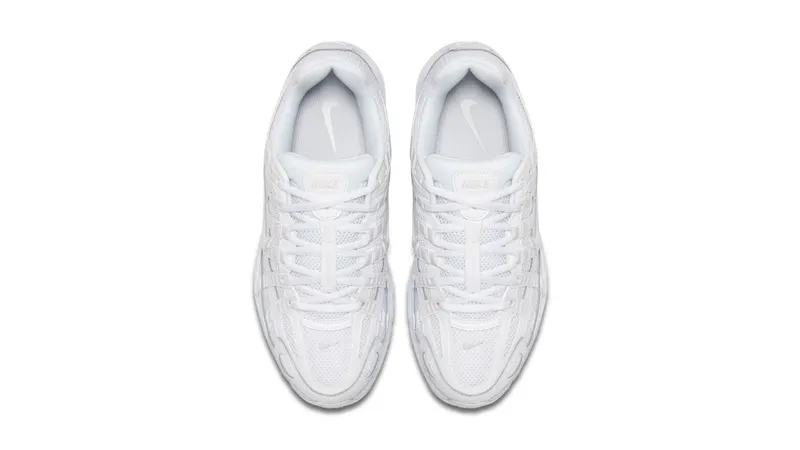 Nike P 6000 Triple White (W) White/Platinum Tint-White (BV1021-102)